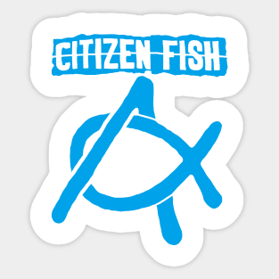 Fish Punk Ska Sticker